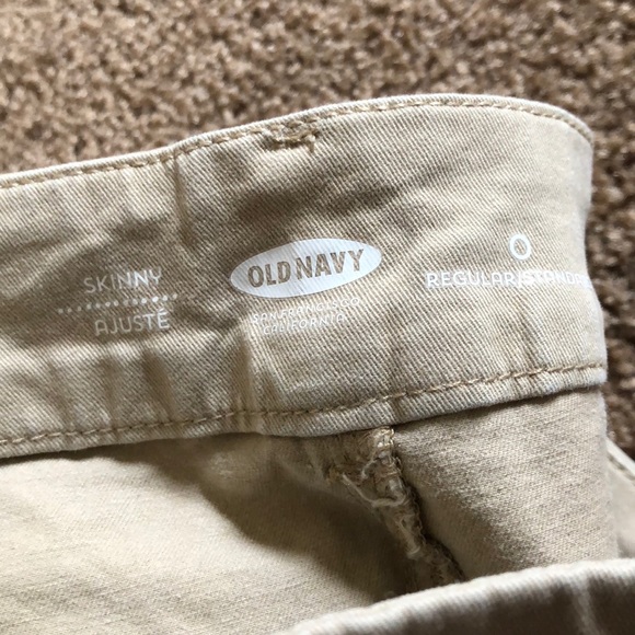 Old navy skinny kakis - Picture 2 of 2